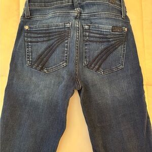 7 for all Mankind jeans, like new, size 24.